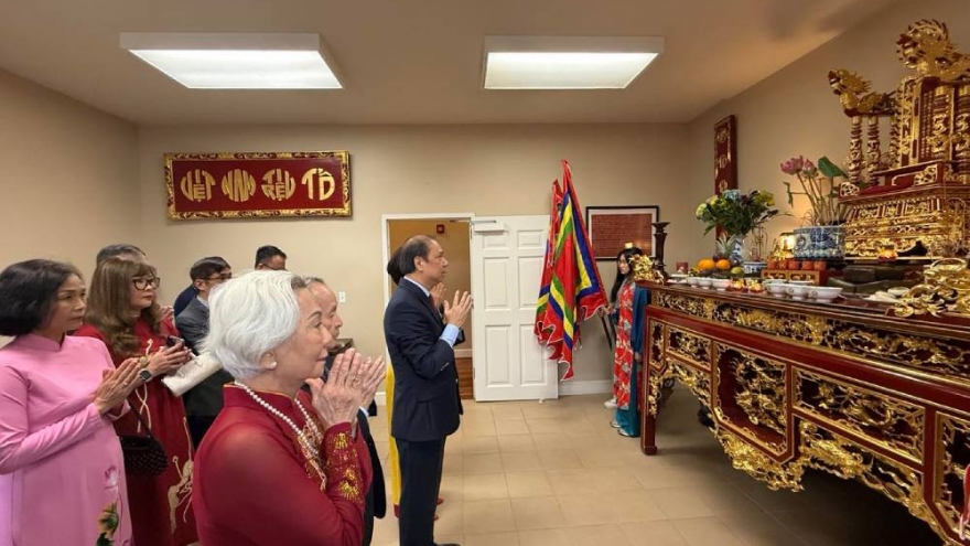 Không khí trang trọng trong lễ Giỗ Tổ Hùng Vương tại thủ đô Washington, Mỹ